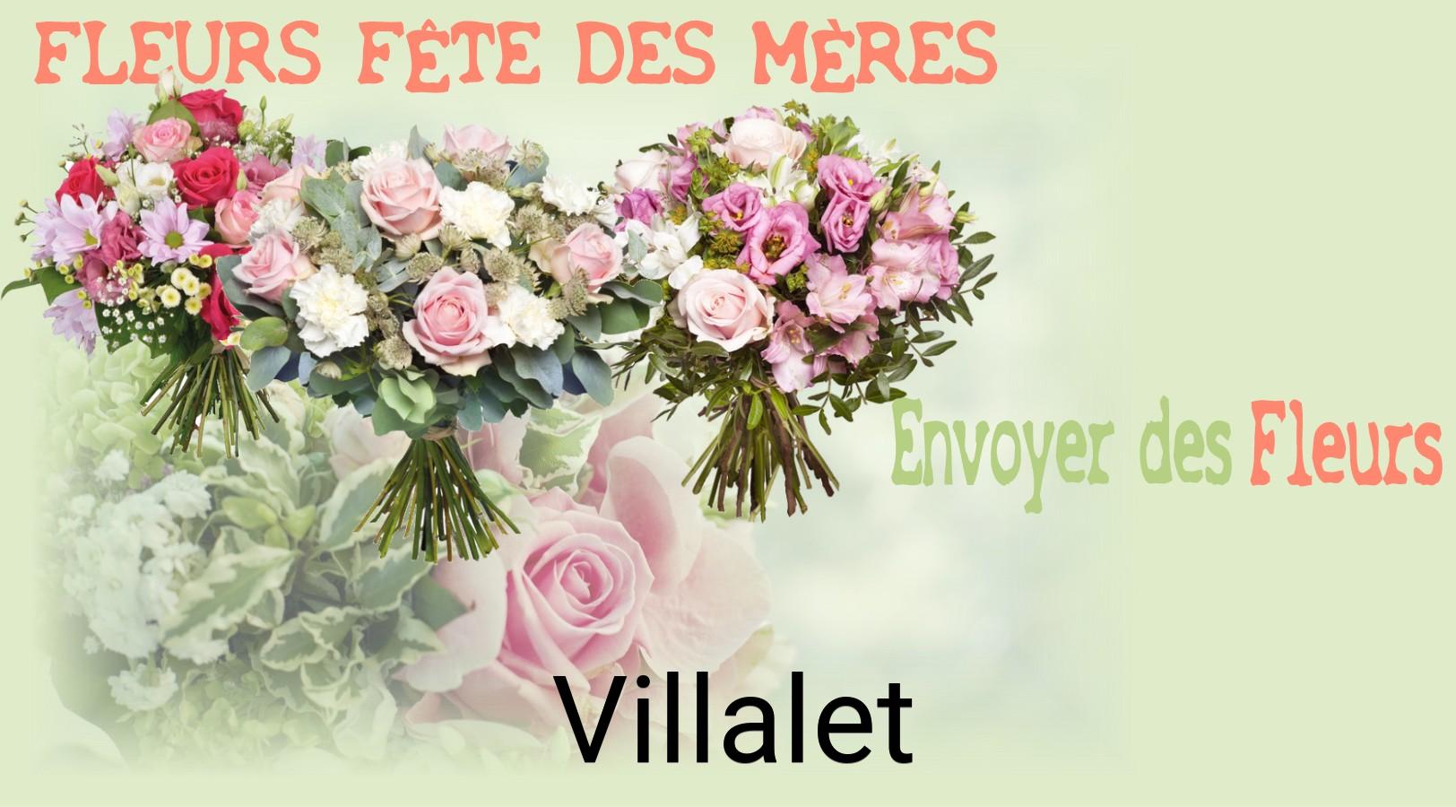 Bouquet de Fête des Mères livré à Villalet